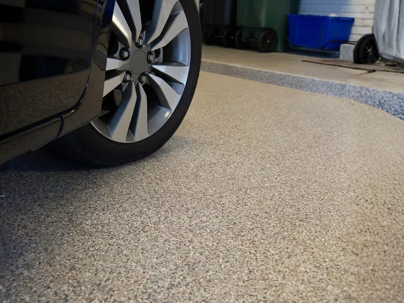 flake garage floor 1